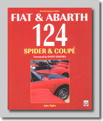 kniha 124 Fiat a Abarth
